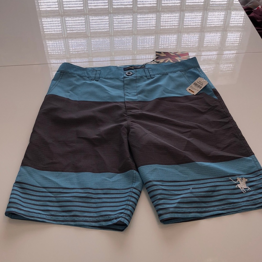 York Team Polo Club Swim Shorts Brand New